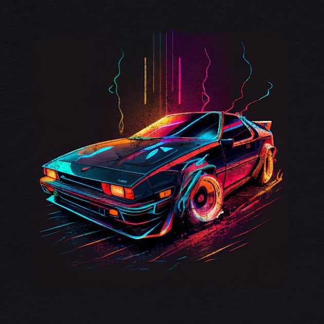 80s car by vladocar